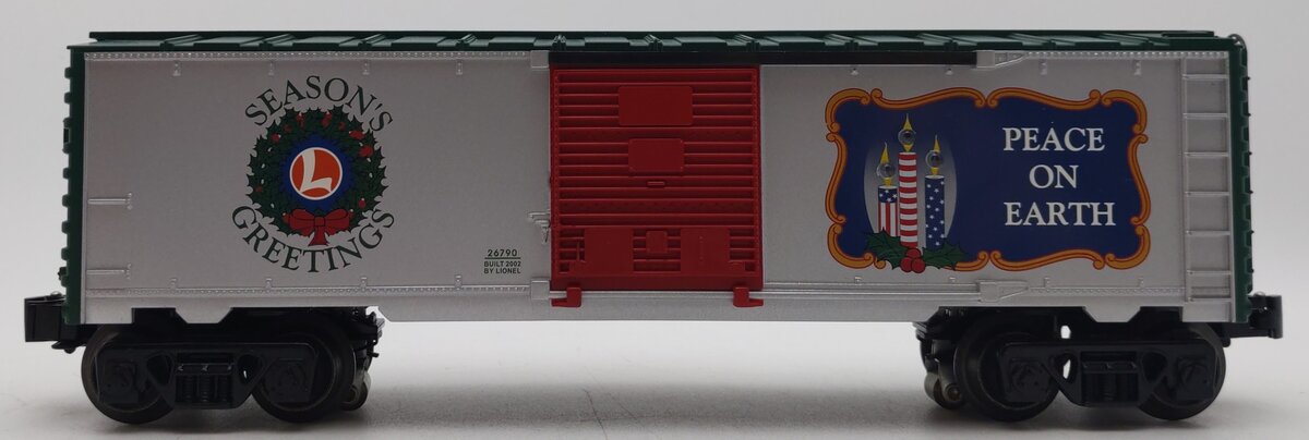 Lionel 6-26790 O Gauge Lighted Christmas Boxcar EX/Box