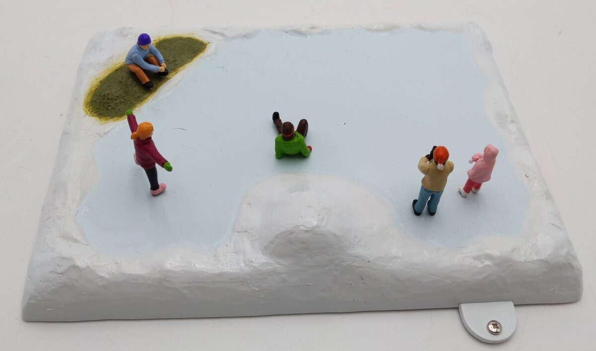 Lionel 6-14219 O Lionelville Animated Ice Rink EX/Box
