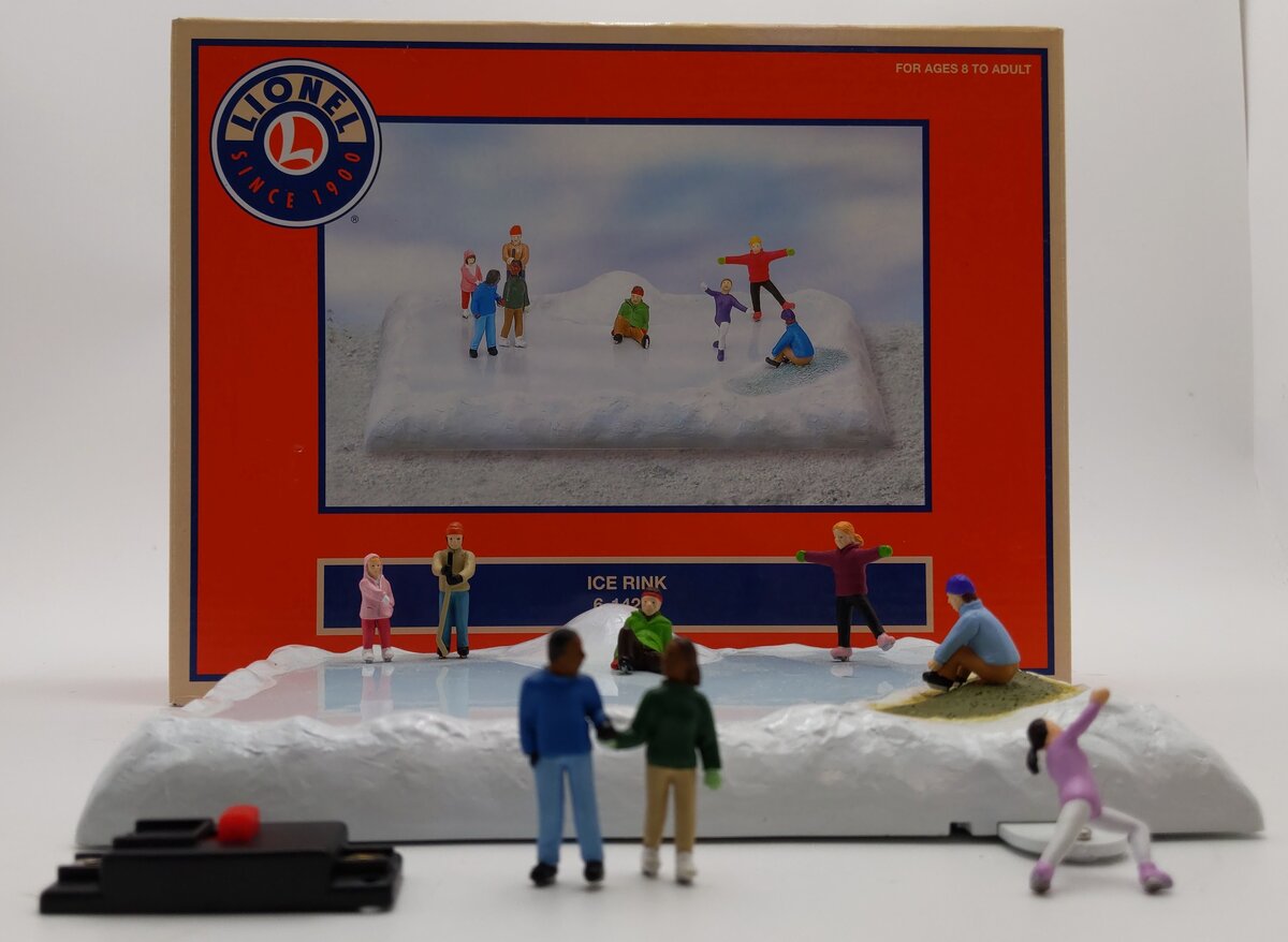Lionel 6-14219 O Lionelville Animated Ice Rink EX/Box