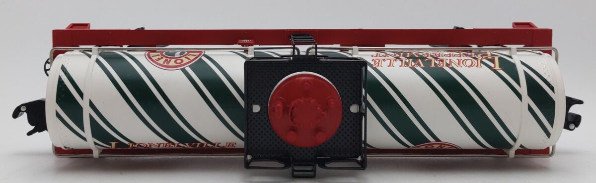 Lionel 6-36108 O Gauge Candy Cane Single Dome Tank Car EX/Box