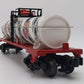 Lionel 6-36108 O Gauge Candy Cane Single Dome Tank Car EX/Box