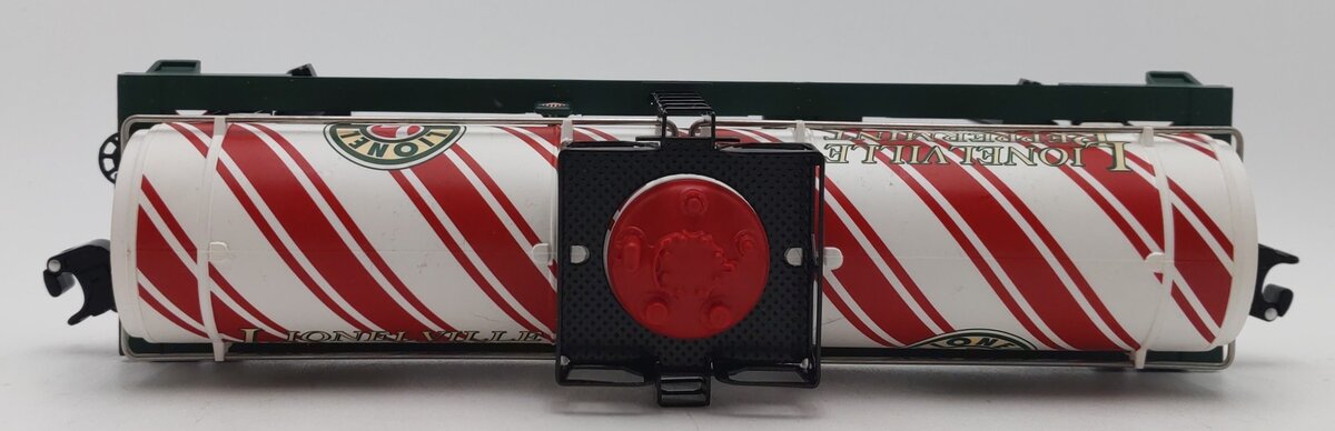 Lionel 6-26196 O Gauge Candy Cane Single Dome Tank Car EX/Box