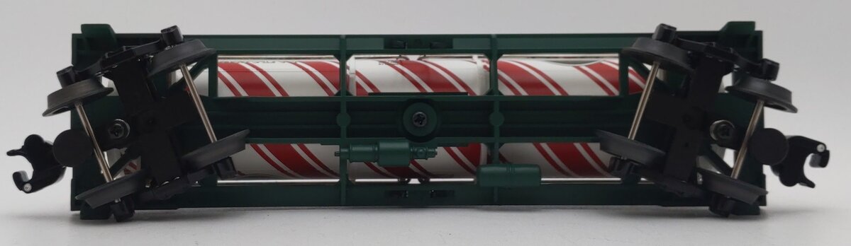 Lionel 6-26196 O Gauge Candy Cane Single Dome Tank Car EX/Box