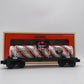 Lionel 6-26196 O Gauge Candy Cane Single Dome Tank Car EX/Box