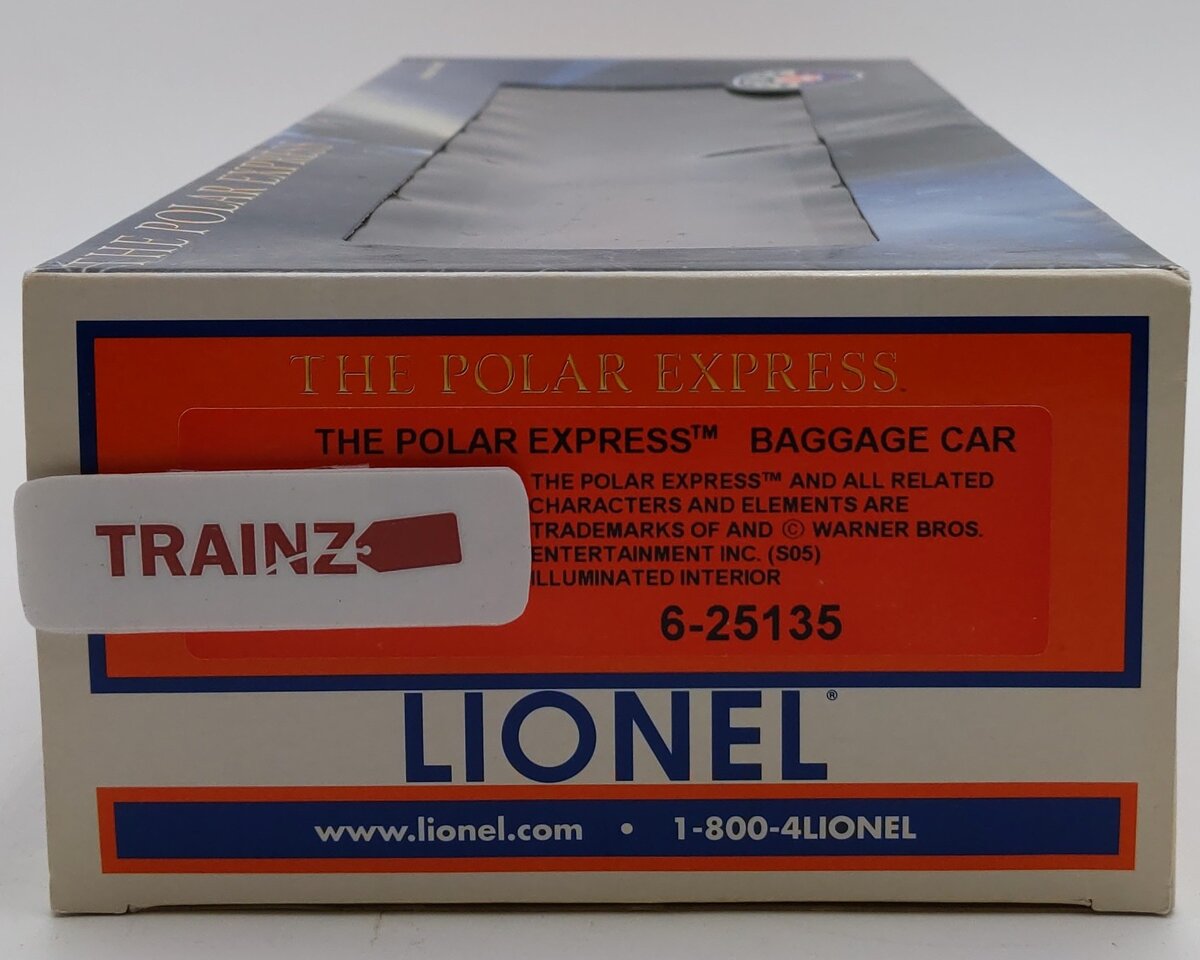 Lionel 6-25135 O Gauge The Polar Express Baggage Car Add-On LN/Box