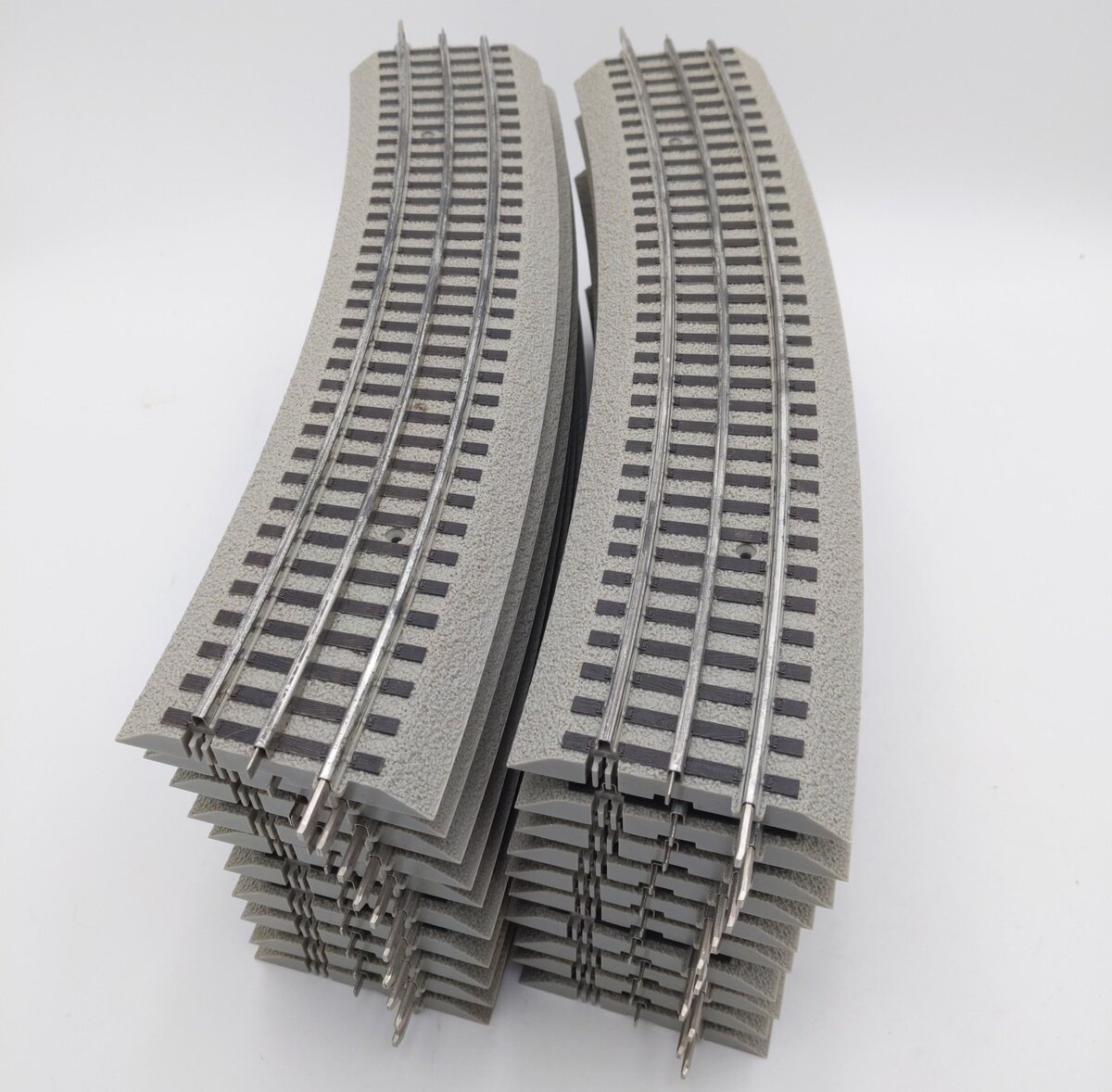 Lionel 6-12041 FasTrack O72 Curved 22.5 Degree Track (20) EX