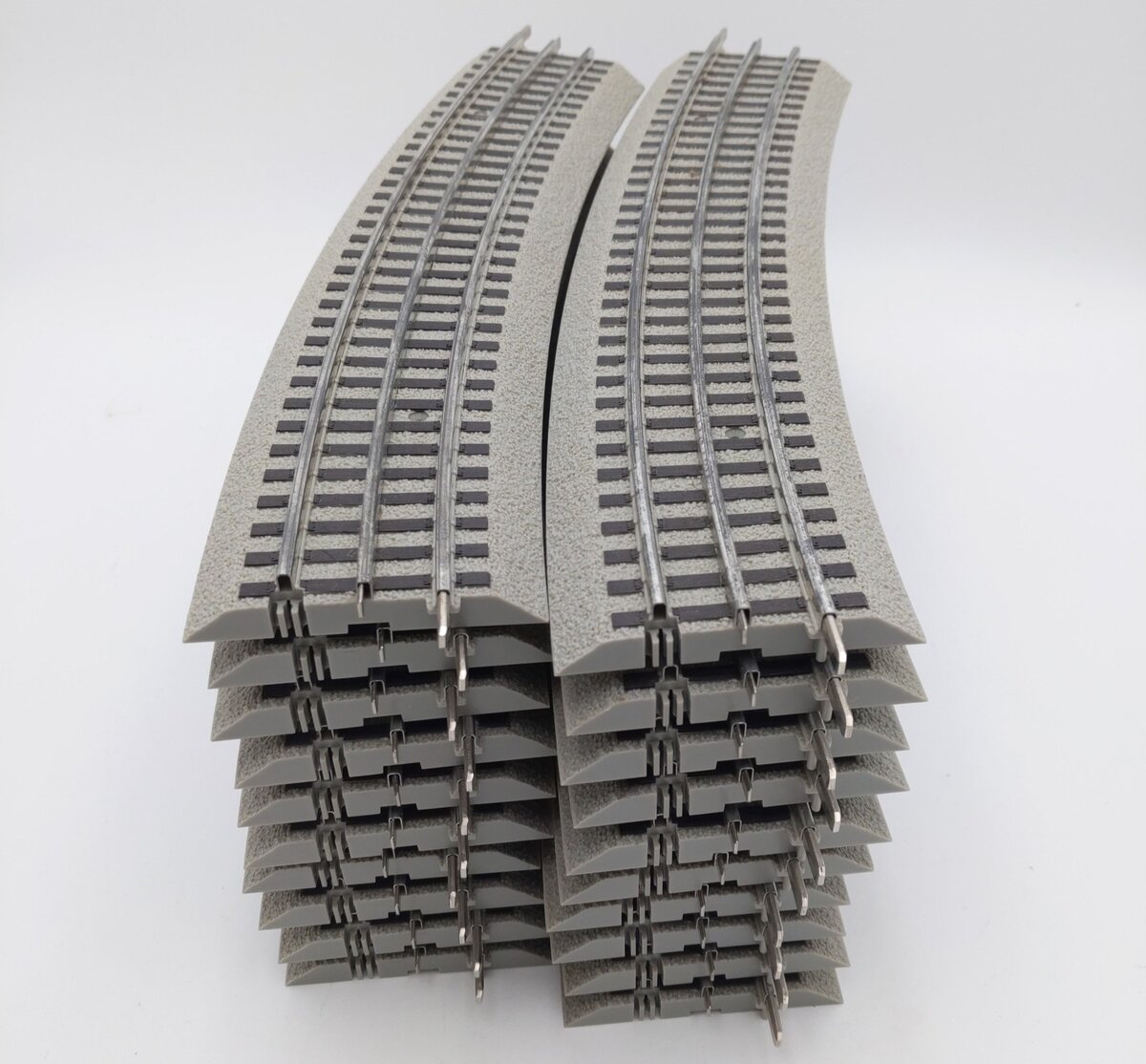 Lionel 6-12041 FasTrack O72 Curved 22.5 Degree Track (20) EX