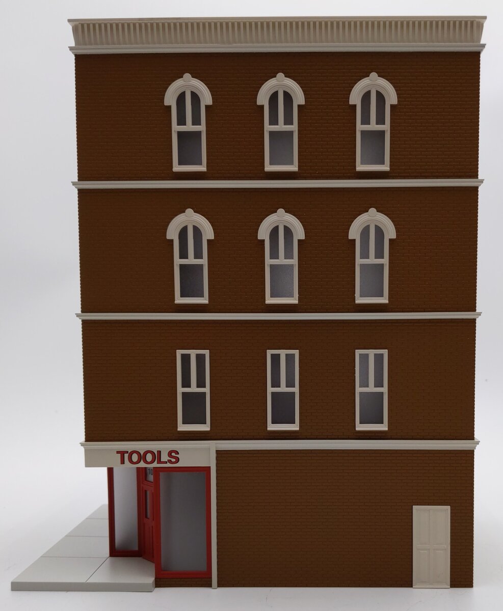 Lionel 6-34131 O Gauge Assembled Al's Hardware Building Custom 4 Story Building EX