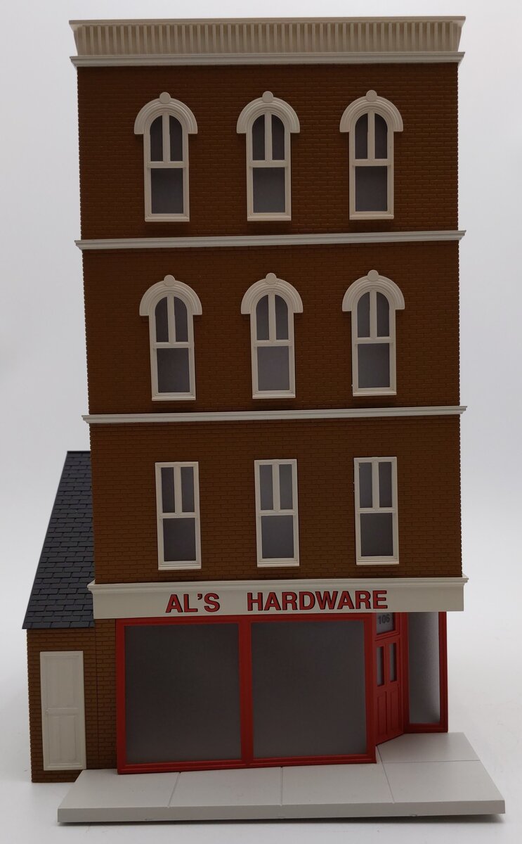 Lionel 6-34131 O Gauge Assembled Al's Hardware Building Custom 4 Story Building EX