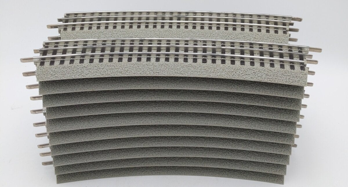 Lionel 6-12056 O FasTrack O60 Curved Track (20) EX