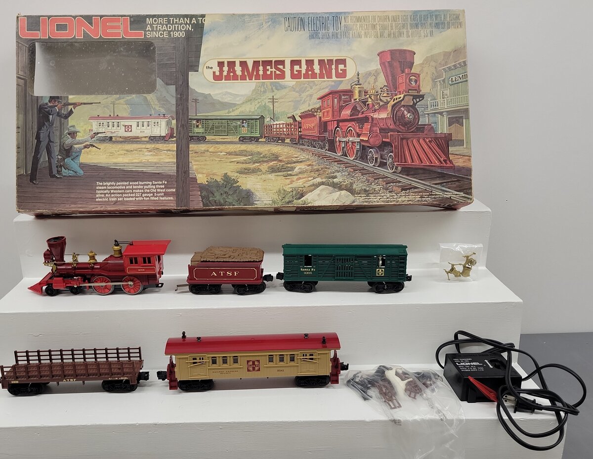 Lionel 6-1053 O Gauge James Gang Set EX/Box