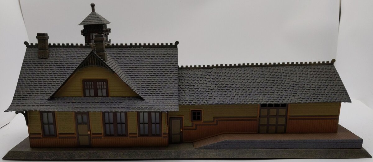 Lionel 6-83440 O Rico Station Building Kit - Assembled - Custom painted