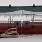 Lionel 6-2256 O Station Platform CUSTOM Christmas Paint & Light