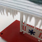 Lionel 6-2256 O Station Platform CUSTOM Christmas Paint & Light