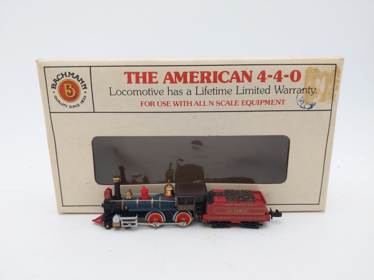 Bachmann 4750 N Jupiter 4-4-0 Steam Locomotive & Tender EX/Box