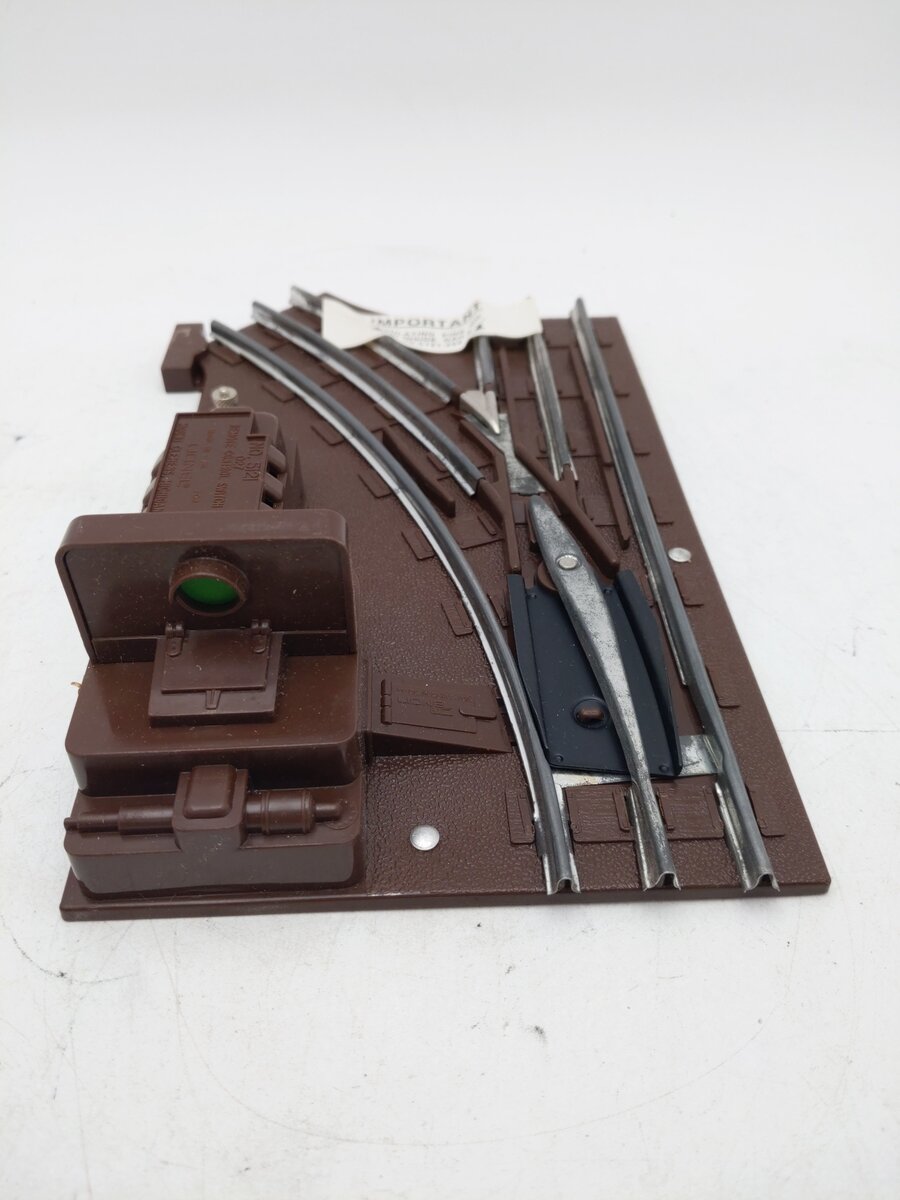 Lionel 6-65121 O 1122L 27" Left Hand Remote Control Switch Turnout EX/Box