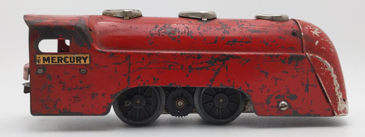 Marx 635 Vintage O Gauge NYC 'The Mercury' Steam Locomotive VG