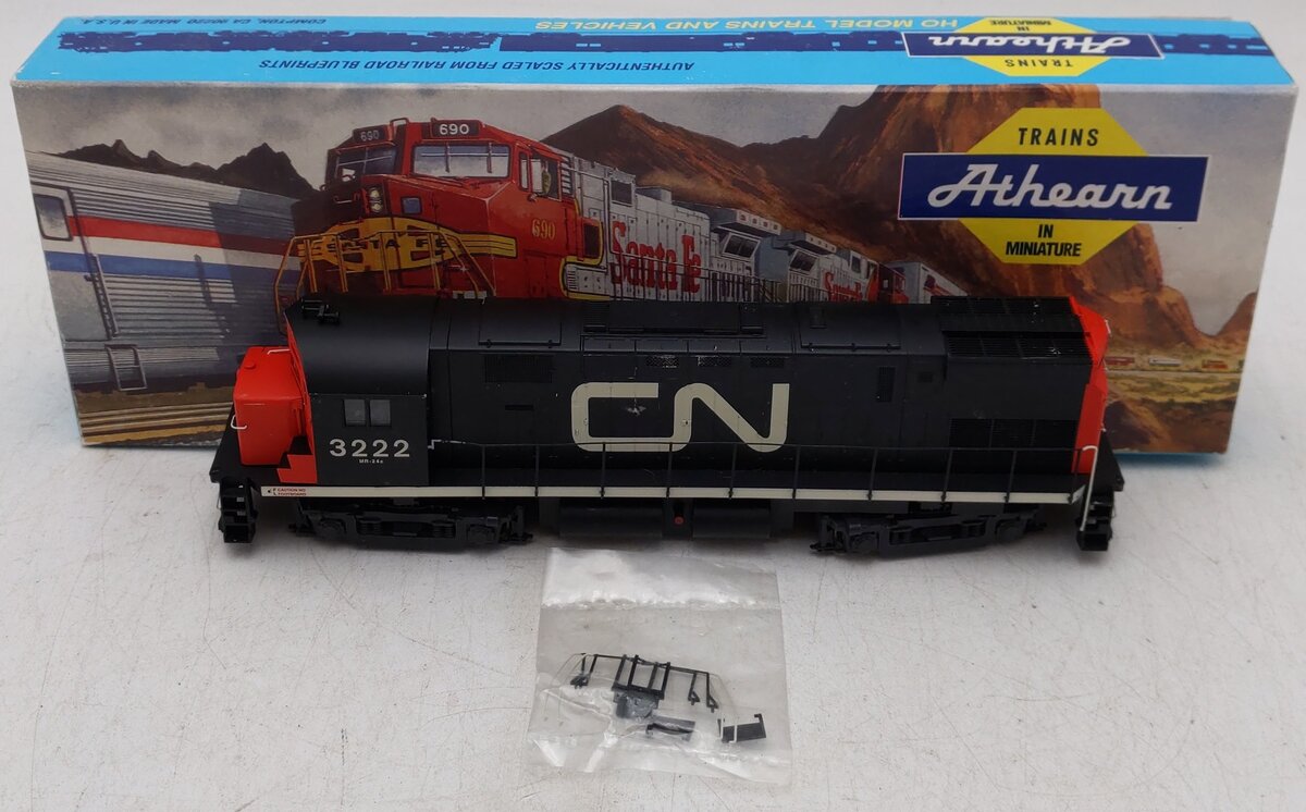 Atlas 10001339 HO Scale Canadian National C424 Diesel Locomotive #3222 VG