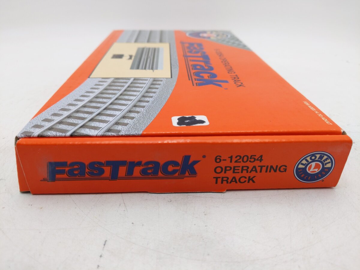 Lionel 6-12054 O Gauge FasTrack Operating Track Section EX/Box
