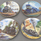 The Hamilton Collection The Golden Age of America Railroads Plates by Ted Xaras VG