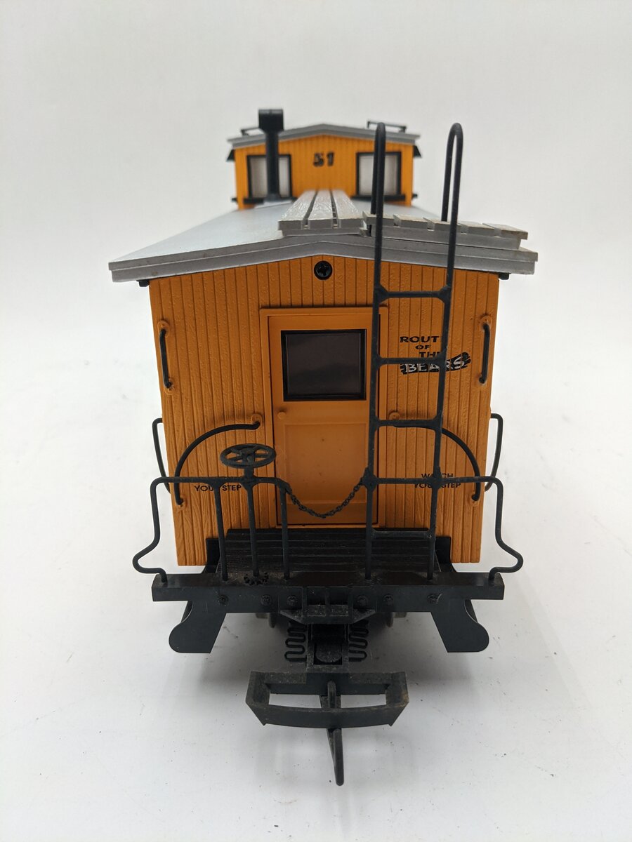 USA Trains R12022 G Thunder Mountain & Grizzly Flats Railroad Caboose EX