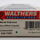 Walthers 932-7500 HO Scale Custom BAR 30' Wood Caboose w/3-Window Offset Cupola/Box