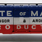 Bachmann 17038 HO Scale Bangor and Aroostook 40' Box Car #5226 EX/Box