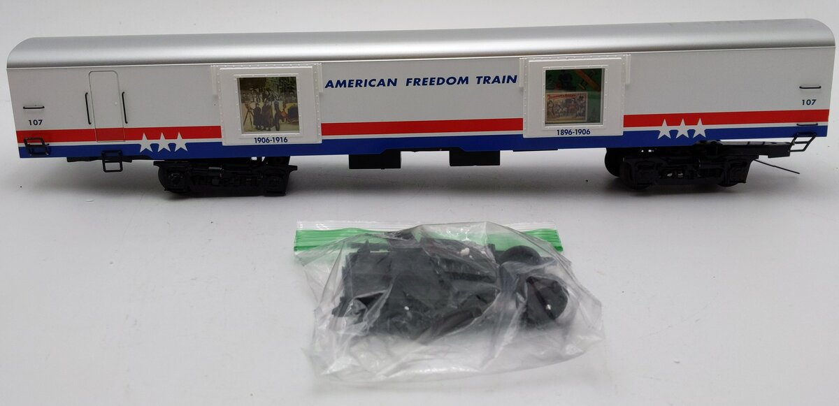 K-Line K4601-30107 O American Freedom Train Extruded Aluminum Display Car #107/Box