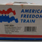K-Line K4601-30107 O American Freedom Train Extruded Aluminum Display Car #107/Box