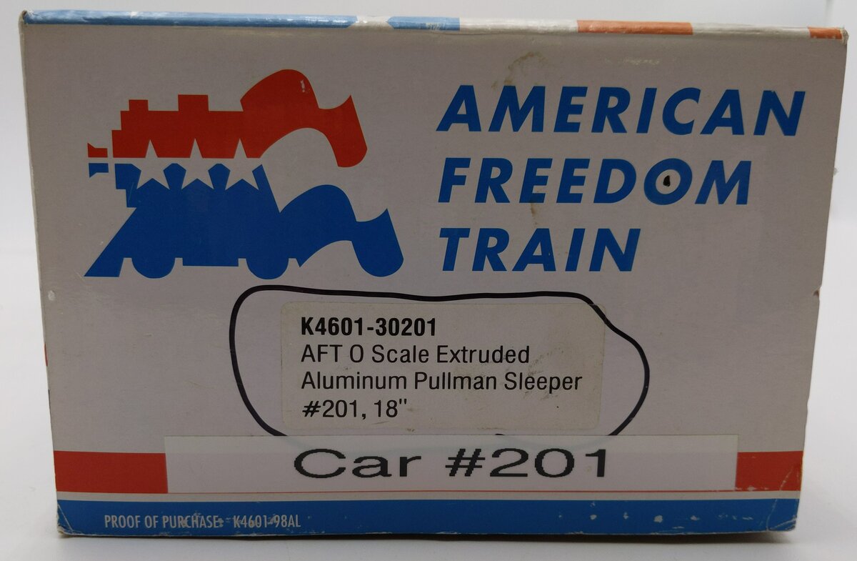 K-Line k4601-30201 O Gauge American Freedom Train 18