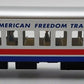 K-Line k4601-30202 O Gauge American Freedom Train 18" Aluminum Diner Car #202 EX/Box