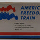 K-Line k4601-30202 O Gauge American Freedom Train 18" Aluminum Diner Car #202 EX/Box