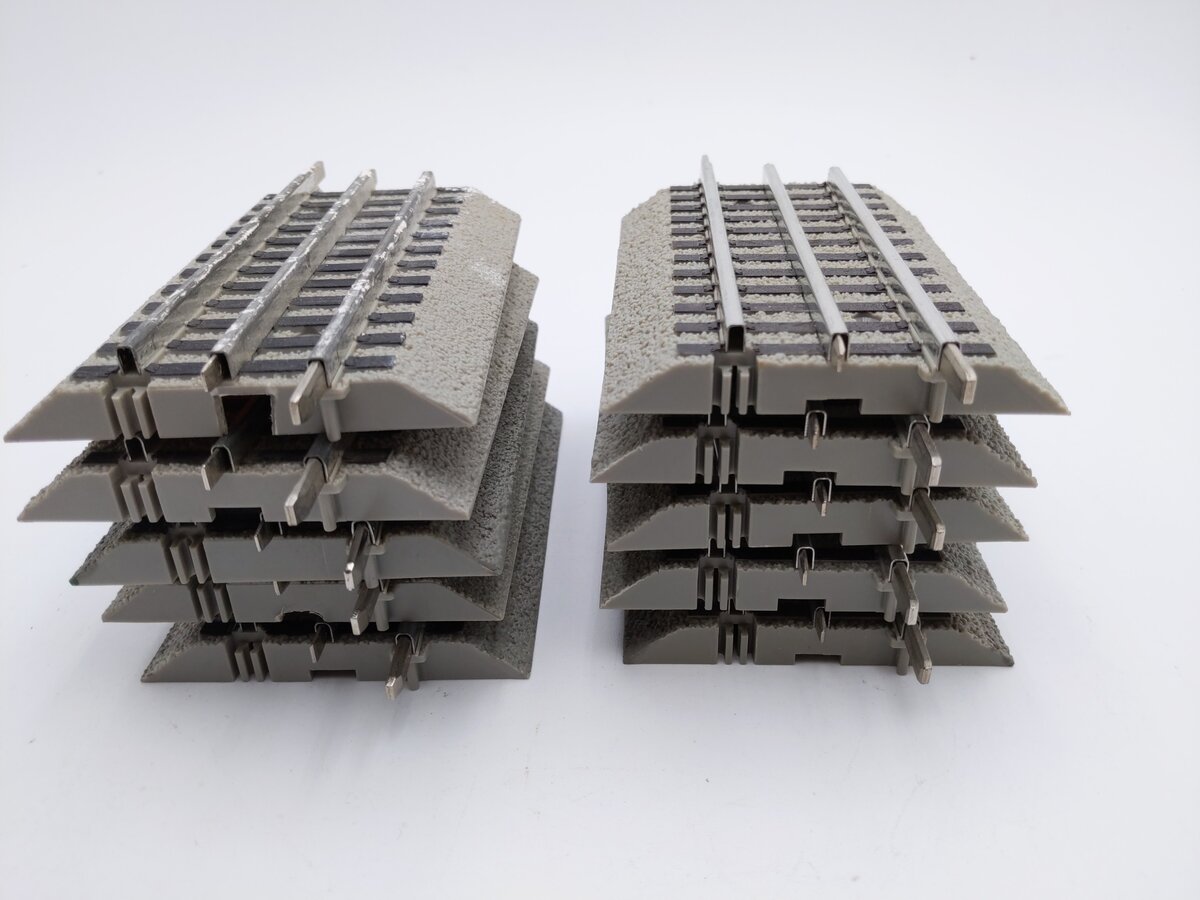 Lionel O 5" Straight FasTrack Sections [14] VG