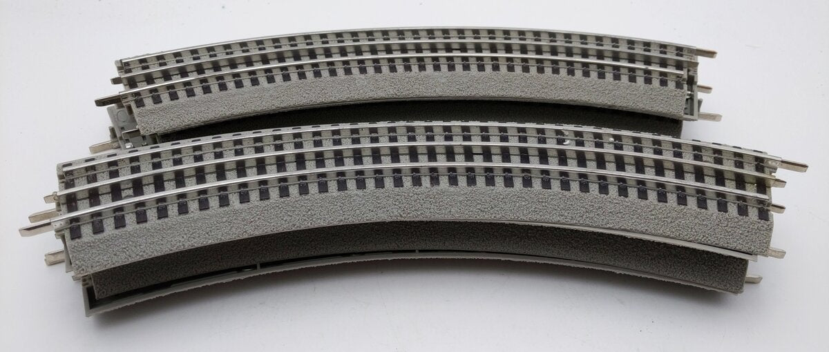 Lionel 6-12015 O FasTrack O36 45-Degree Curved Track (8) EX