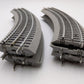 Lionel 6-12015 O FasTrack O36 45-Degree Curved Track (8) EX