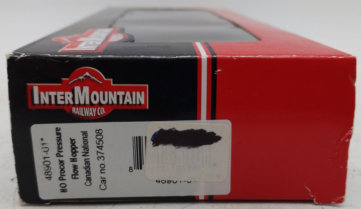 InterMountain 48901-01 HO Scale Canadian National Flow Hopper #374508 EX/Box