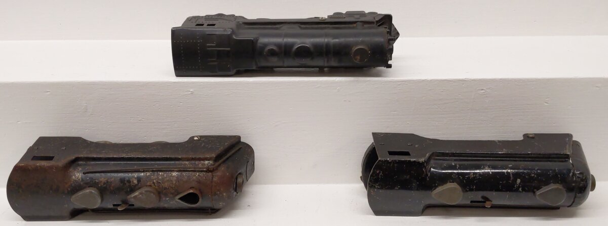 Marx Vintage O Gauge Wind Up And Steam Locomotives [3] VG