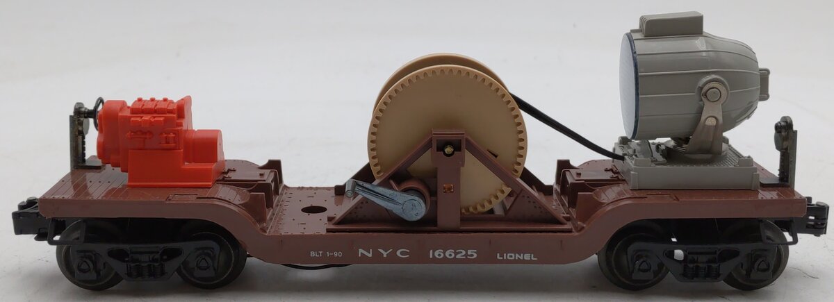 Lionel 6-16625 O Gauge New York Central Extension Searchlight Car EX/Box