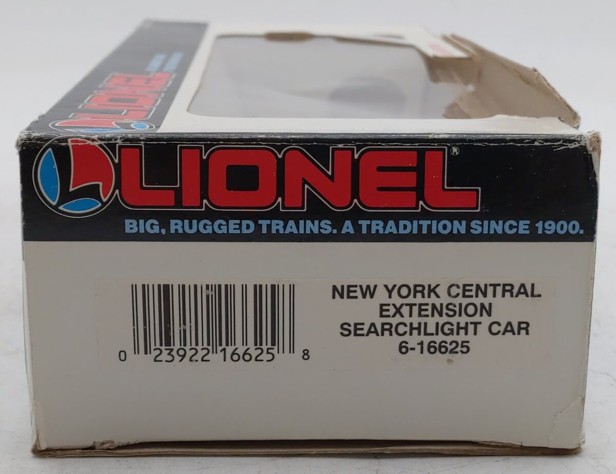 Lionel 6-16625 O Gauge New York Central Extension Searchlight Car EX/Box