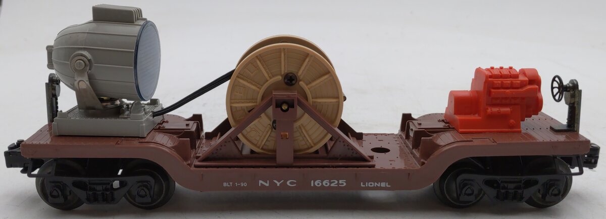 Lionel 6-16625 O Gauge New York Central Extension Searchlight Car EX/Box