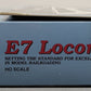 Proto 2000 21056 HO Scale Boston Maine (A unit) E7 Diesel Locomotive #3804 VG/Box