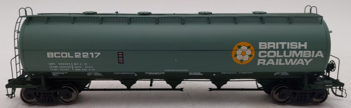 InterMountain 48902-03 HO Scale British Columbia Railway Flow Hopper #2217 EX/Box