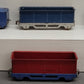 Marx Vintage O Gauge Stamped Steel Toy Floor Train Set VG