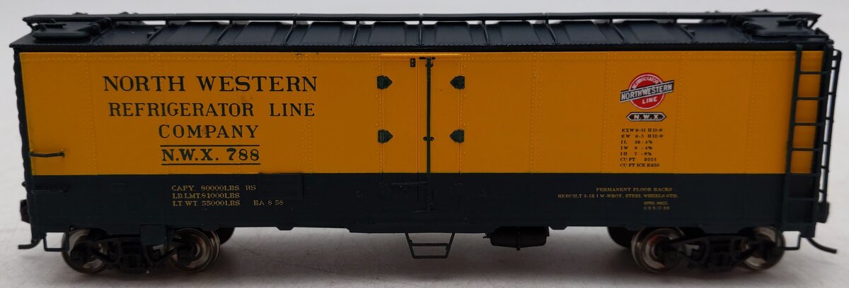InterMountain 45536-11 HO Scale North Western Reefer Car #788 EX/Box