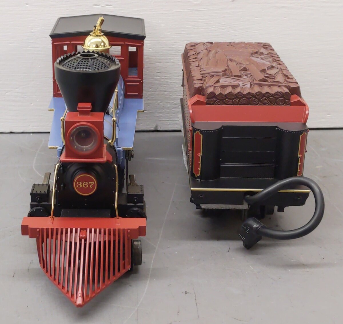 MTH 30-1343-1 NYC & HRR 4-4-0 General Steam Engine w/PS2 #367 EX/Box