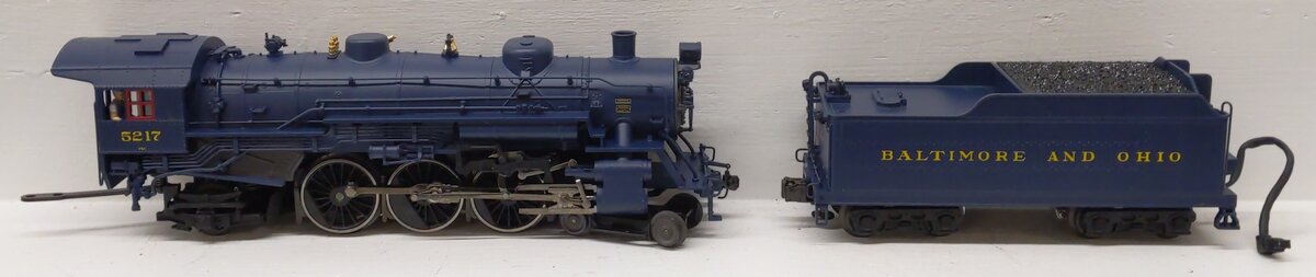 K-Line K3310-5217CC O Baltimore & Ohio Pacific Steam Locomotive & Tender #5217 VG/Box