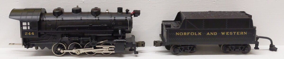 MTH 30-1111-1 O Gauge Norfolk and Western 0-8-0 Steam Locomotive & Tender w/PS1 EX/Box