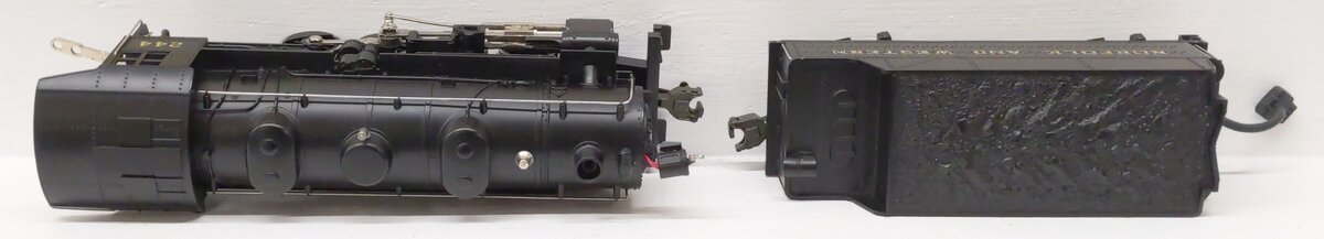 MTH 30-1111-1 O Gauge Norfolk and Western 0-8-0 Steam Locomotive & Tender w/PS1 EX/Box