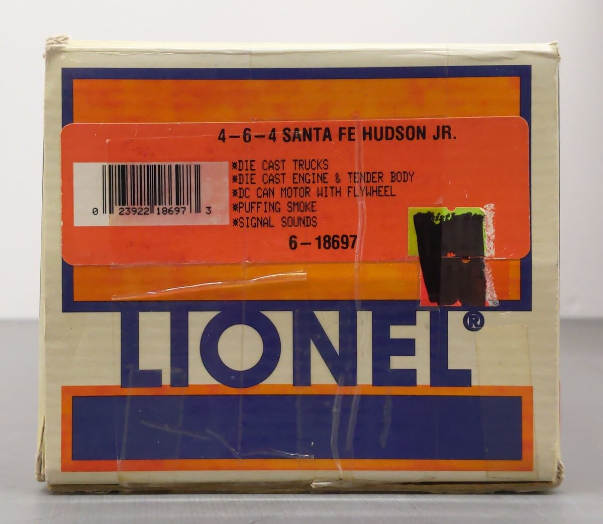 Lionel 6-18697 O Gauge Santa Fe 4-6-4 Steam Locomotive #3465 EX/Box