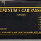 Weaver Denver & Rio Grande Western 5-Car Aluminum Passenger Car Set - 3 Rail EX/Box